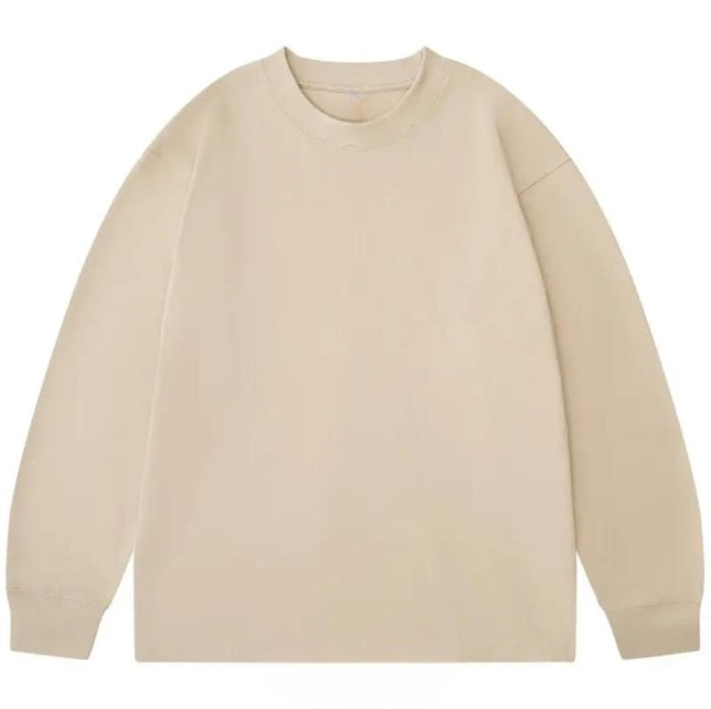 Long Sleeve Wide Necklin